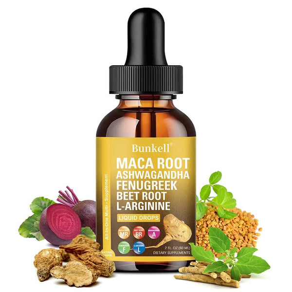 Organic Maca Root & Ashwagandha Drops