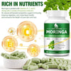 Organic Moringa Capsules for Energy & Health