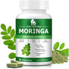 Organic Moringa Capsules for Energy & Health